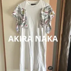 【素敵なデザイン❗️】AKIRA NAKA 半袖チュニックカットソー Y2Kのサムネイル