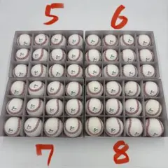 未使用】Mizuno NPB公式球 試合使用球 プロ野球 サイン 1ダース ④ 