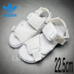【新品未使用】adidasサンダル　ホワイト　22.5cm　スポサン　白　1のサムネイル