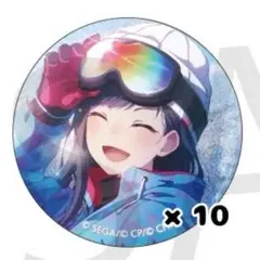 プロセカ　グリッター缶バッジ　vol.27 a 白石杏 予約商品】グリッター缶バッジ イベントイラストコレクション