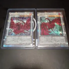 遊戯王 ブラック・ローズ・ドラゴン 25thシークレットレア　通常& 絵違い