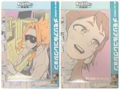 ☆ ヒロアカ　原画展　メモリアルコレクション　オールマイト　麗日お茶子