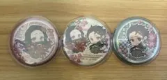 鬼滅の刃 缶バッチ 缶バッジ ホログラム 誕生花 竈門炭治郎 竈門禰豆子 きめつ