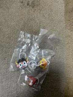 プロ野球マスコットめじるしアクセサリー　3個セット