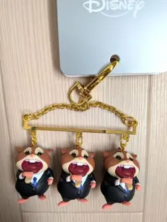 ディズニーストア ズートピア レミング ビジネスマンキーチェーン