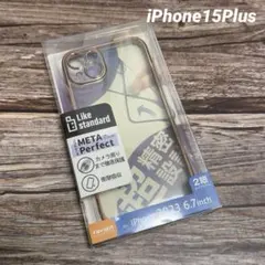 新品未使用ray-out iPhone15Plus用ケース ゴールド　送料無料