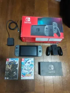 Nintendo Switch 本体 + ゲームソフト2本