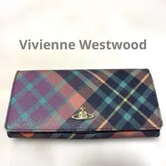 Vivienne Westwoodタータンチェック 長財布のサムネイル