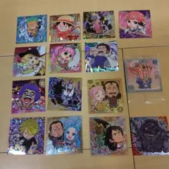 ワンピース 大海賊 シールウエハース キャラクターシール　１５枚セット