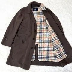 美品✨バーバリーロンドン キルティングライナー ステンカラーコート L