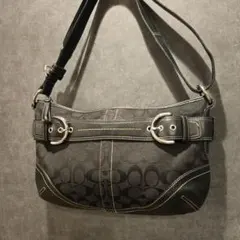 COACH ショルダーバッグ 1444 ブラック　y2k COACH ショルダーバッグ 1444 ブラック y2k - メルカリ