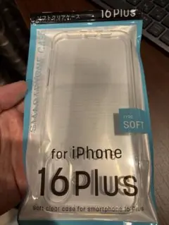 iPhone 16 Plus ソフトケース クリア