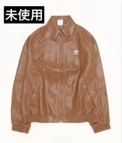 【アディダスオリジナルス】フェイクレザージャケット