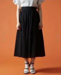 UNITED ARROWS エアリージャカード コクーンスカート 38 - メルカリ