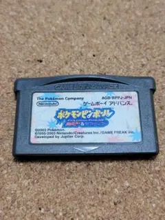 動作確認済　ポケモンピンボール　ルビー&サファイア　ゲームボーイアドバンス