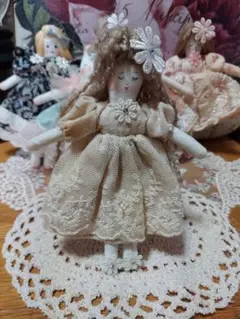 セリアヌードドール♡落ち着いたドレスのお嬢さん☆ルルベちゃん風