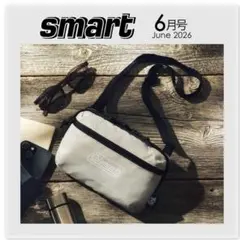 smart6月号付録Colemanコールマンショルダーバッグ 新品未使用未開封