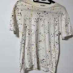 【used】VOGUISH スプラッタープリント Tシャツ Mのサムネイル