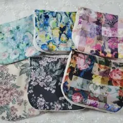 専用◇リバティfuwara6重ガーゼハンカチ6枚◇ハムステッドサマー他