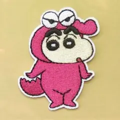 クレヨンしんちゃん 刺繍 アイロン ワッペン アップリケ キャラ 3020