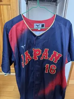 Mizuno 野球日本代表 ユニフォーム 大谷翔平 16 サイズO(XL) - メルカリ