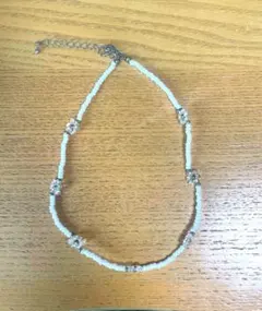 ビーズネックレス　チョーカー