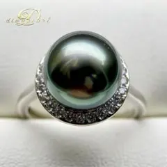 No.489-A 琉球ガラス☆ブラックラメ☆ピアス・イヤリング(ネイビー