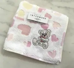 【新品】 ౨ৎlNTERMODEハート柄クマ刺繍౨ৎ