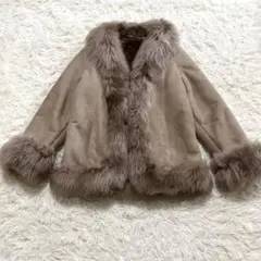 Leder Gris レダー・グリス　リアルムートンコート　Mサイズy2k