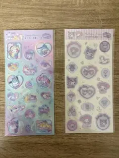 え*む様 サンリオ　すりガラス風シール