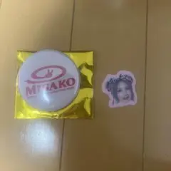 バンもん 鈴姫みさこ 缶バッジ　ステッカー