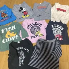 80cm長袖9枚セット