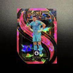 サッカーカード ニックポープ ニューカッスル PANINI SELECT ピンク