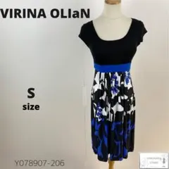 VIRINA OLIaN オリアン マタニティーワンピース 花柄 アメリカ製 Sのサムネイル