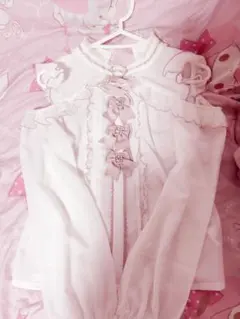LIZLISA 3連リボンフリルブラウスのサムネイル