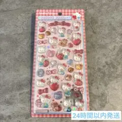【正規品】ボンボンドロップシール　ハローキティ　赤
