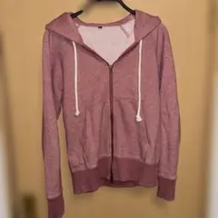 ピンク Sサイズ パーカー archive y2k