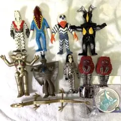 レトロ ウルトラマン 怪獣 ソフビ フィギュア まとめ売り 10点