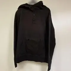 90s 00s 55DSL パーカー 刺繍 ブラウン　ブラック　Lサイズ