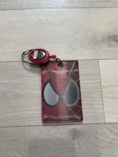 スパイダーマン リール付きパスケース