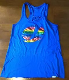 Jazzercise タンクトップ M 青