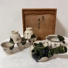 茶道具　京焼　三代　東山深山造　色絵　四季草花文　吊香炉　共布共箱　MR7382 茶碗 | sankyoudou