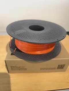 Bambu Lab ABSフィラメント オレンジ　スプール付