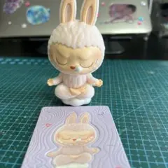 POPMART LAZY YOGA ラブブ フィギュア sleeping
