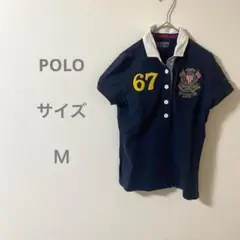 POLO JEANS COMPANY ネイビー ポロシャツ M