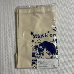 進撃の巨人✕東京スカイツリー　コラボ　トートバッグ　エコバッグ　リヴァイ　エレン