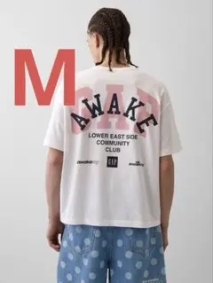 AWAKE GAP Tシャツ ホワイト　完売品　Mのサムネイル
