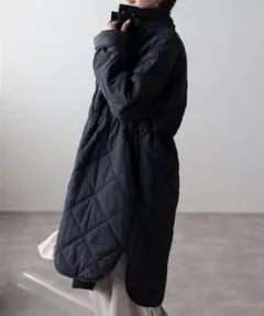 タグ付】ZARA × SOSHIOTSUKI ロングコート ブラック L 中綿 - メルカリ