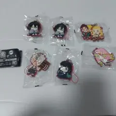 鬼滅の刃　滅！カプセルラバーマスコット8 5種6個セット
