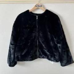 新品♥フェイクファージャケット GYDA EMODA rienda